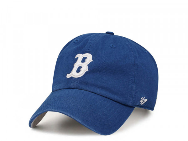 47Brand Boston Red Sox Blazer Ballpark Clean Up Strapback Cap
