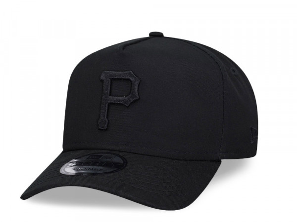 New Era Pittsburgh Pirates Evergreen Black Edition 9Forty A Frame Snapback Cap