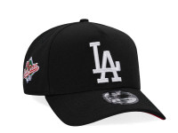 New Era Los Angeles Dodgers World Series Black Red Edition A Frame Snapback Cap