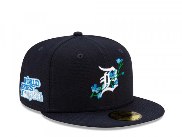 New Era Detroit Tigers World Series 1984 Bloom Patch 59Fifty Fitted Cap