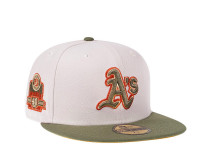 New Era Oakland Athletics 40th Anniversary Stone Gold Edition 59Fifty Fitted Cap