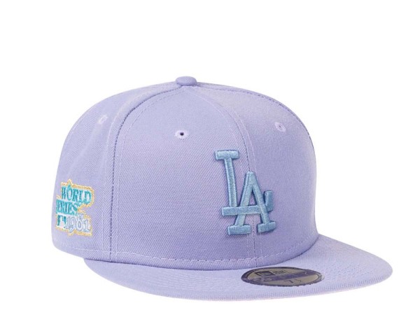 New Era Los Angeles Dodgers World Series 1982 Lavender Edition 59Fifty Fitted Cap