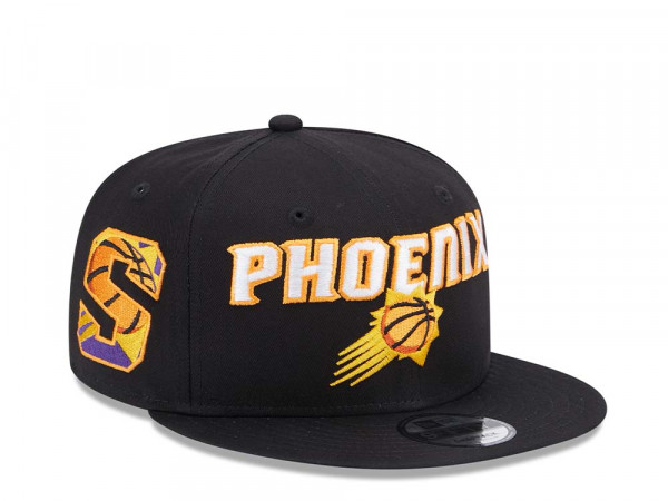 New Era Phoenix Suns NBA Patch Black Edition 9Fifty Snapback Cap