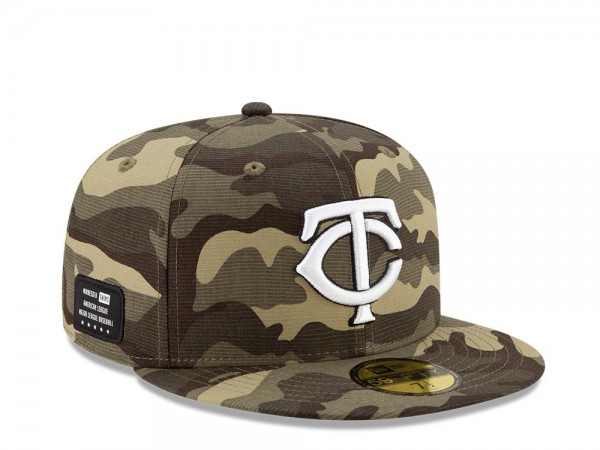 New Era Minnesota Twins Armed Forces 21 59Fifty Fitted Cap