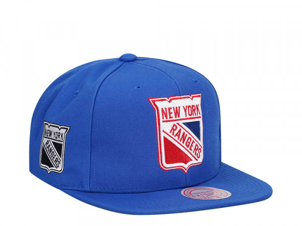Mitchell & Ness New York Rangers Alternate Flip Vintage Snapback Cap