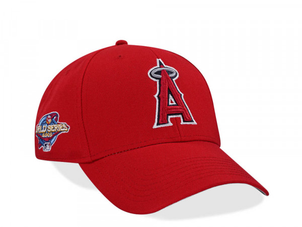 47Brand Los Angeles Angels World Series 2002 Red Sure Shot MVP Snapback Cap