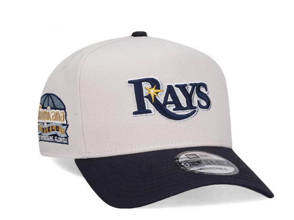 New Era Tampa Bay Rays Tropicana Field Chrome Two Tone Edition 9Forty A Frame Snapback Cap