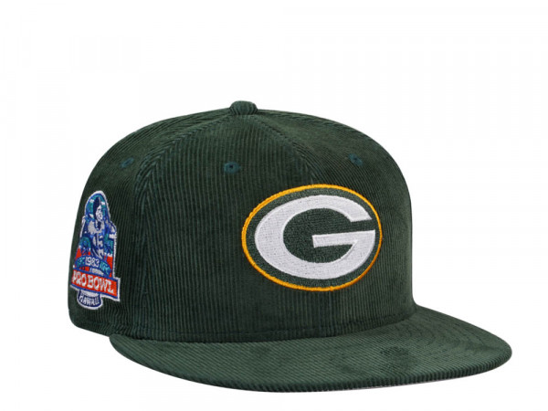 New Era Green Bay Packers Pro Bowl Hawaii 1983 Throwback Cord Edition 59Fifty Fitted Cap