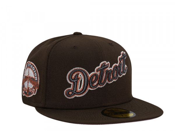 New Era Detroit Tigers Tigers Stadium Burnt Pink Two Tone Edition 59Fifty Fitted Cap