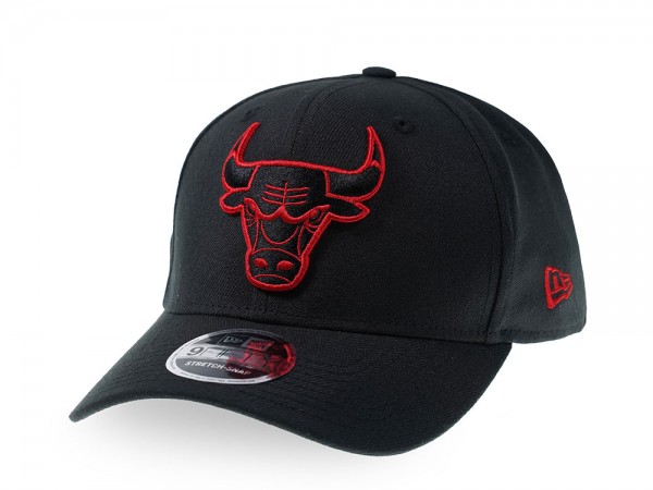New Era Chicago Bulls Red Horn 9Fifty Stretch Snapback