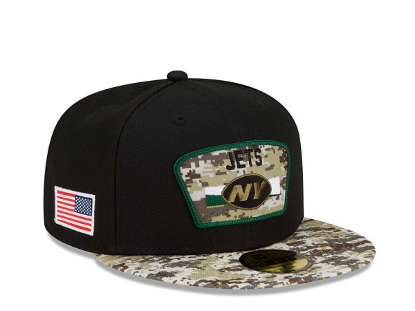 New Era New York Jets Salute to Service 21 59Fifty Fitted Cap
