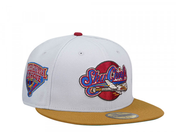 New Era Syracuse Sky Chiefs Inaugural League 1884 Cloud Two Tone Edition 59Fifty Fitted Cap
