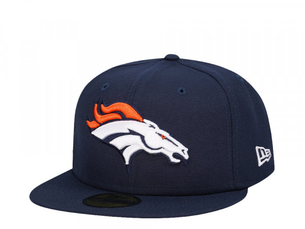New Era Denver Broncos Navy Classic Edition 59Fifty Fitted Cap