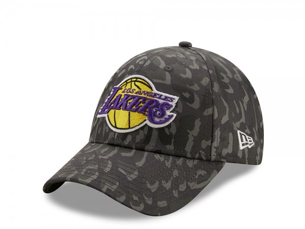 New Era Los Angeles Lakers All over Camo 9Forty Strapback Cap