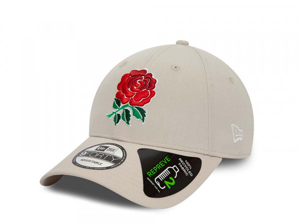 New Era Repreve England Rugby Stone 9Forty Strapback Cap