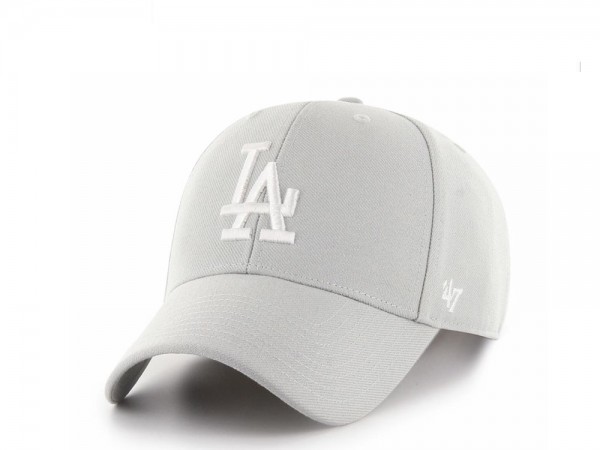 47brand Los Angeles Dodgers Grey MVP Snapback Cap