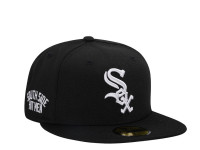 New Era Chicago White Sox South Side Hit Men Black Edition 59Fifty Fitted Cap
