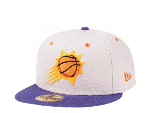 New Era Phoenix Two Tone Suns Stone Two Tone Edition 59Fifty Fitted Cap
