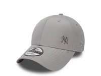New Era New York Yankees Gray Flawless 9Forty Strapback Cap