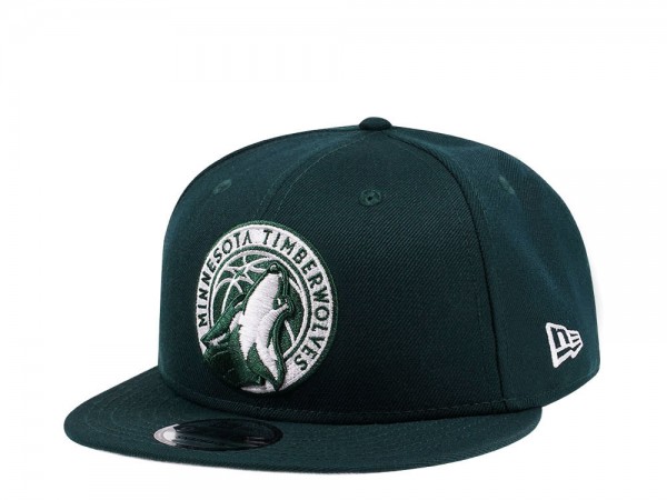 New Era Minnesota Timberwolves Dark Green Edition 9Fifty Snapback Cap