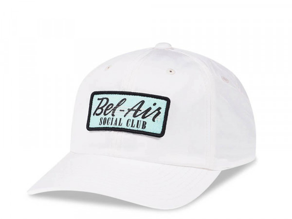American Needle Bel Air Social Club Drifter White Snapback Cap