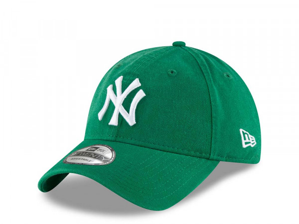 New Era New York Yankees Green Core Classic 9Twenty Strapback Cap