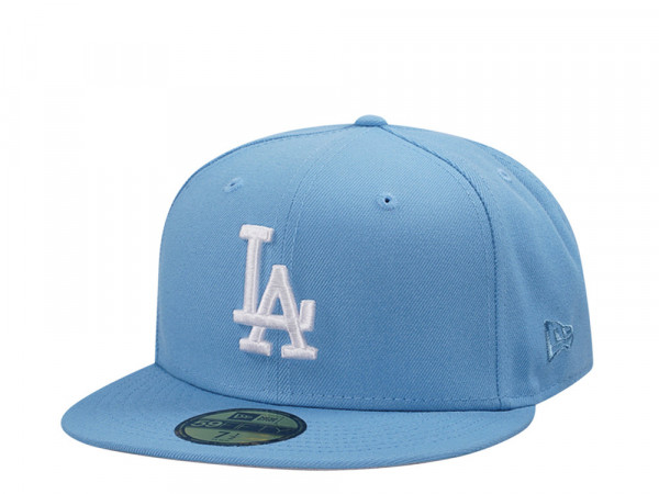New Era Los Angeles Dodgers Sky Blue Edition 59Fifty Fitted Cap