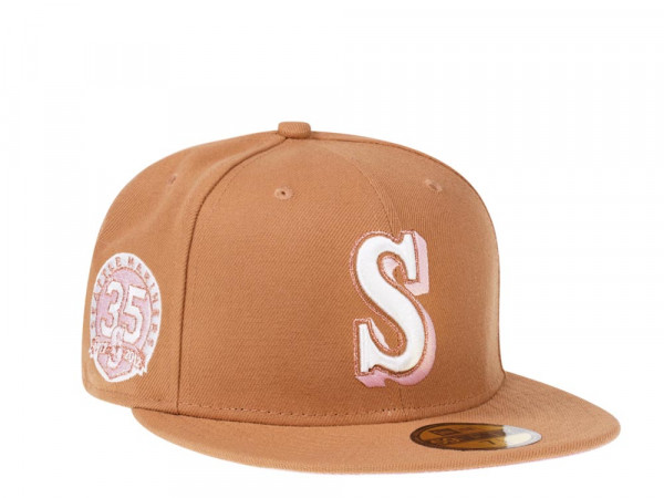 New Era Seattle Mariners 35th Anniversary Sweet Gingerbread Edition 59Fifty Fitted Cap