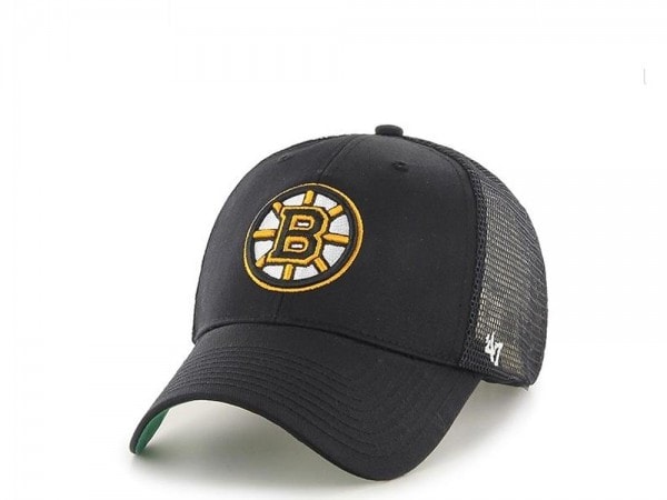 47brand Boston Bruins MVP Trucker Snapback Cap