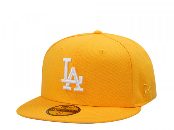 New Era Los Angeles Dodgers Yellow Gold Edition 59Fifty Fitted Cap