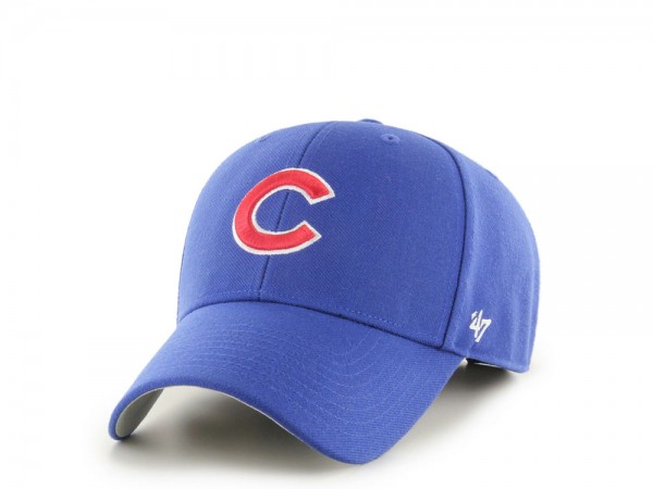 47brand Chicago Cubs Classic Blue MVP Strapback Cap