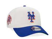 New Era New York Mets 60th Anniversary Chrome Throwback Two Tone Edition A Frame Snapback Cap