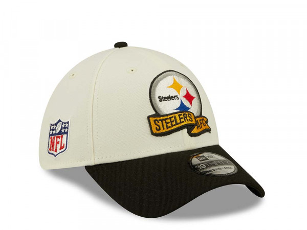 New Era Pittsburgh Steelers NFL Sideline 2022 39Thirty Stretch Cap