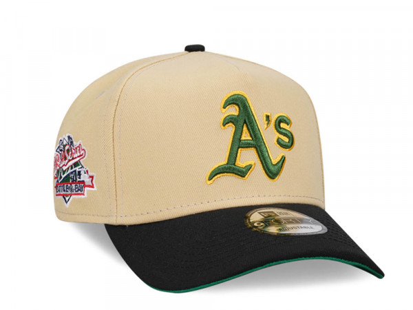 New Era Oakland Athletics World Series 1989 Two Tone Throwback Edition 9Forty A Frame Snapback Cap