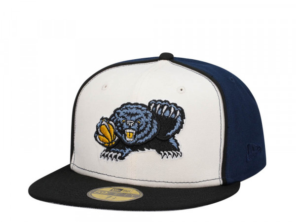 New Era Memphis Grizzlies Chrome Black Navy Two Tone Edition 59Fifty Fitted Cap