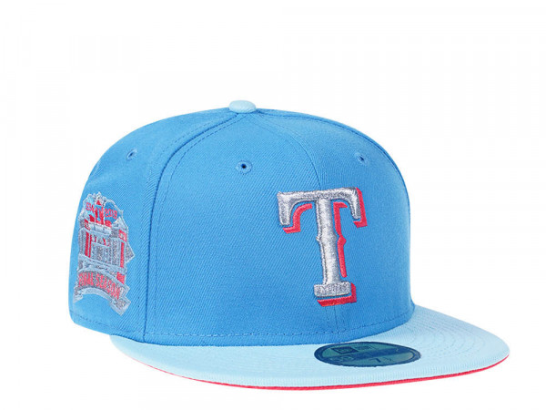 New Era Texas Rangers Final Season 2019 Frosted Two Tone Prime Edition 59Fifty Fitted Cap