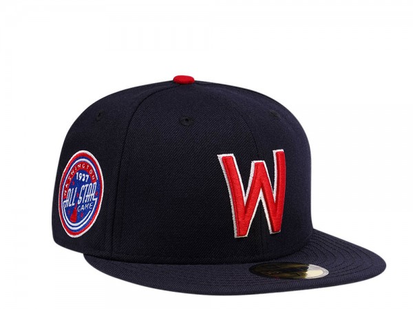 New Era Washington Senators All Star Game 1937 Navy and Red Edition 59Fifty Fitted Cap