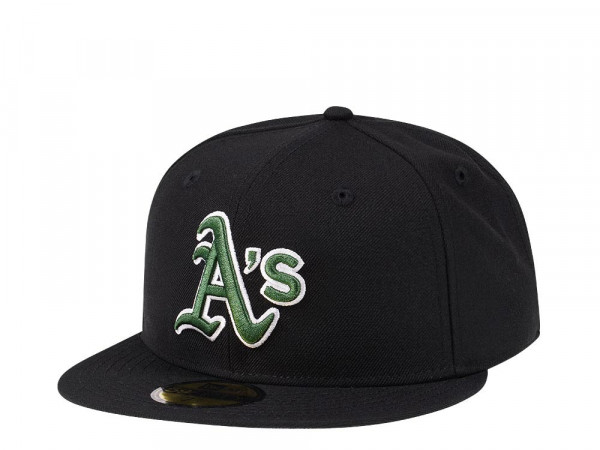New Era Oakland Athletics All Black Classic Edition 59Fifty Fitted Cap