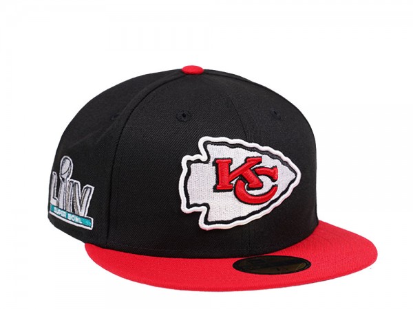 New Era Kansas City Chiefs Super Bowl LIV Two Tone Edition 59Fifty Fitted Cap
