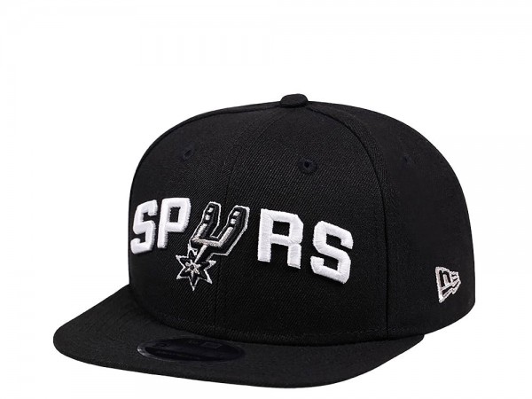 New Era San Antonio Spurs Original Fit Black Edition 9Fifty Snapback Cap