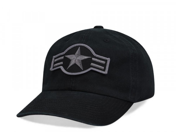 American Needle Americana Black Dadhat Strapback Cap