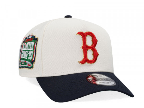 New Era Boston Red Sox All Star Game 1999 Chrome Throwback Two Tone Edition A Frame Snapback Cap