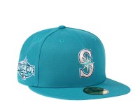 New Era Seattle Mariners All Star Game 2001 Glacier Blue Edition 59Fifty Fitted Cap