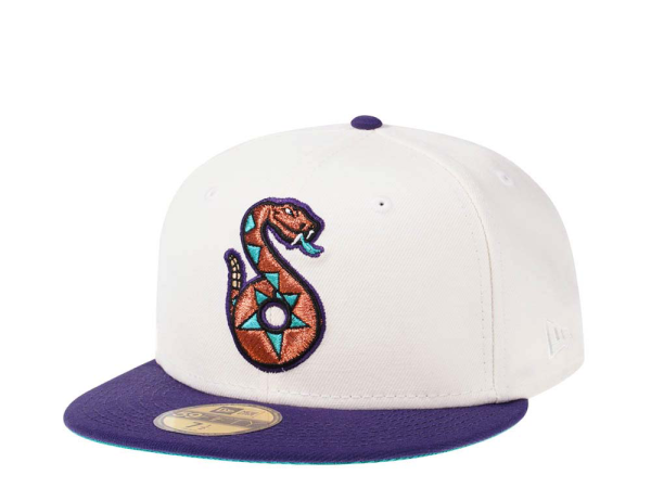 New Era Tucson Sidewinders Cream Dome Edition 59Fifty Fitted Cap