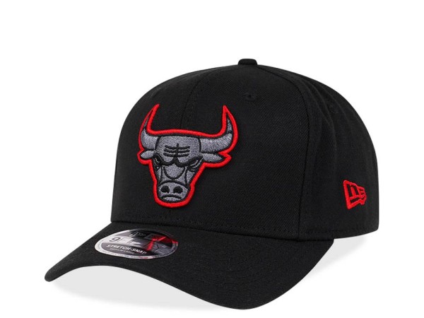New Era Chicago Bulls Red Detail Edition 9Fifty Stretch Snapback Cap