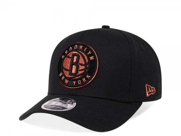 New Era Brooklyn Nets Copper Edition 9Fifty Stretch Snapback Cap