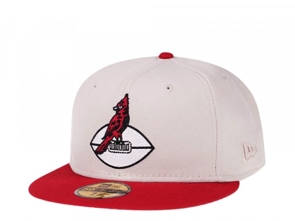 New Era Arizona Cardinals Stone Two Tone Throwback 59Fifty Fitted Cap