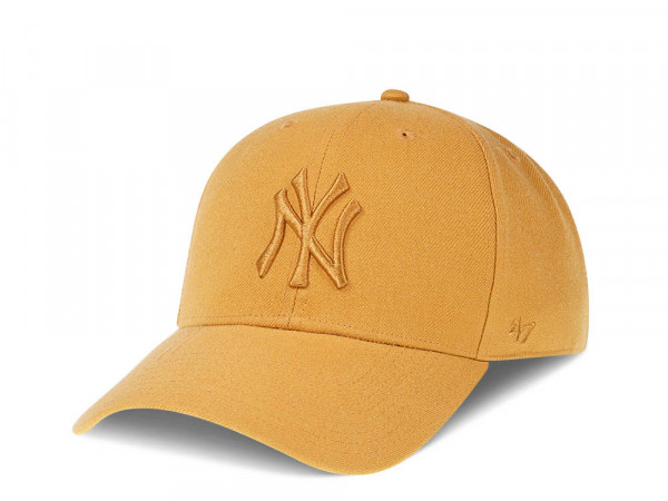 47Brand New York Yankees Classic Wheat Snapback Cap