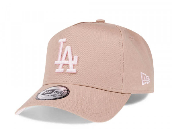 New Era Los Angeles Dodgers Sand Pink Edition A Frame Snapback Cap