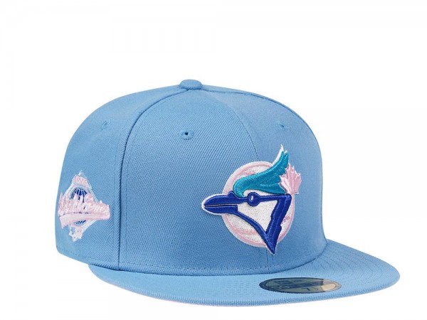 New Era Toronto Blue Jays World Series 1993 Sky Blue and Pink Prime Edition 59Fifty Fitted Cap